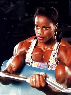 Muscle Black Women Hot Ebony Pussy