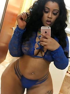 Nasty Ebony Self Ebony BBW Sex